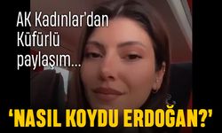 AK Kadınlar'dan küfürlü paylaşım: 'Nasıl koydu Tayyip Erdoğan'