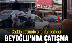 Cadde üstünde silahlar patladı: Beyoğlu'nda silahlı çatışma