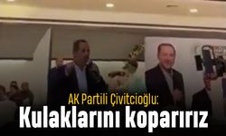 Çivitcioğlu: Erdoğan'ın canını sıkanların kulağını koparırız