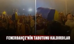 Galatasaraylılar Fenerbahçe'nin tabutunu kaldırdı
