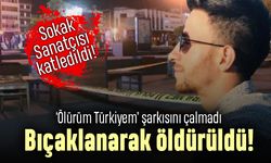 Kadıköy'de bir kişi sokak sanatçısını 'Ölürüm Türkiyem' için bıçakladı