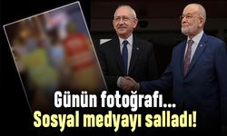 Saadetli ve CHP'li başörtülü kadınların el ele fotoğrafı viral oldu