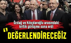 Kılıçdaroğlu ile Özdağ arasındaki kritik görüşme sona erdi