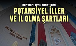 MHP getiriyor; Türkiye'de il olma şartları neler, hangi ilçeler il olacak?