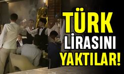 Mülteciler Türk lirasını yaktı