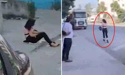İstanbul'da yol ortasında soyunan yabancı kadın kaza yaptırdı