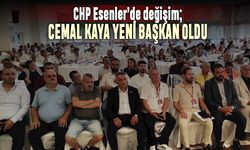 CHP Esenler'de değişim; Cemal Kaya yeni başkan oldu
