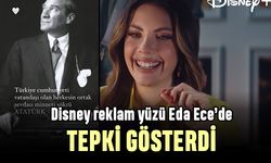 Disney’in reklam yüzü Eda Ece Atatürk dizisini kaldırılmasını eleştirdi