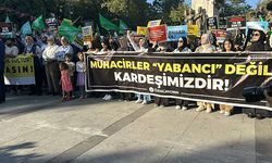 İstanbul'un göbeğinde sığınmacı göçlerine destek mitingi