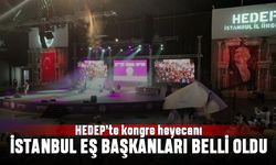 HEDEP İstanbul’un eş başkanları belli oldu