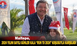 Maltepe, 2024 yılını sayılı günler kala “Run to 2024” koşusuyla karşıladı