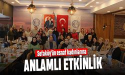 Sefaköy’ün esnaf kadınlarına anlamlı 8 Mart etkinliği
