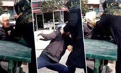 Yaşlı adamı sokak ortasında döven kadın sosyal medyayı salladı