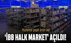 800'den fazla ürün çeşidiyle İBB Halk Market açıldı