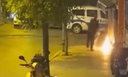 İstanbul'da bir kişi dükkanı yakarken kendini de yaktı