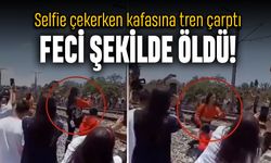 Selfie çekerken tren çarpan kadın feci şekilde öldü