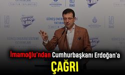 İmamoğlu'ndan Cumhurbaşkanı Erdoğan'a Çağrı
