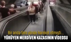İzmir'de yürüyen merdiven kazasının görüntüleri çıktı