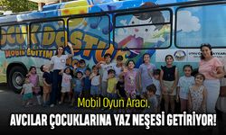 Mobil Oyun Aracı, Avcılar Çocuklarına Yaz Neşesi Getiriyor!