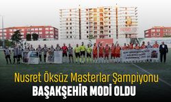 Nusret Öksüz Masterlar Şampiyonu Başakşehir Modi oldu