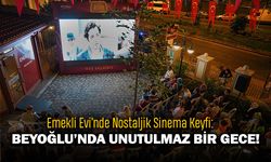 Emekli Evi’nde Nostaljik Sinema Keyfi: Beyoğlu’nda Unutulmaz Bir Gece!