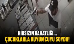 Eyüpsultan'da bir kişi iki küçük çocukla birlikte kuyumcu soydu