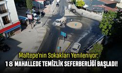 Maltepe’nin Sokakları Yenileniyor: 18 Mahallede Temizlik Seferberliği Başladı!