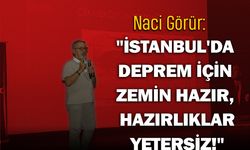 Naci Görür: "İstanbul'da Deprem İçin Zemin Hazır, Hazırlıklar Yetersiz!"