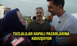 Tuzlalılar kapalı pazarlarına kavuşuyor