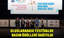 Uluslararası Festivalde Basın Ödülleri Dağıtıldı