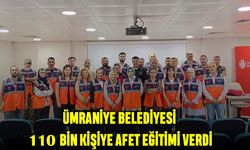 Ümraniye Belediyesi 110 Bin Kişiye Afet Eğitimi Verdi