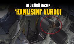 Bursa'da otobüsü basıp kanlısını vuran adam kamerada