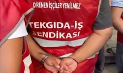 Polonez işçilerinden ters kelepçeli eylem