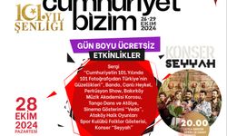 Cumhuriyet'in 101. yılı  şenlikle kutlanıyor