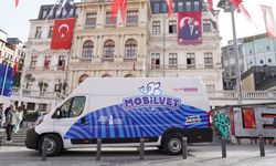 Mobil Veteriner ile sokak hayvanlarına anında müdahale