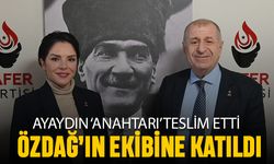 Ayaydın, anahtarı teslim etti, Özdağ'ın ekibine katıldı