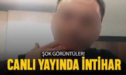 Bursa'da şok görüntü; Canlı yayında bıçakla intihar