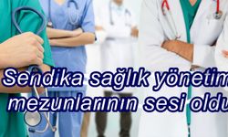 Sağlık yönetimi mezunlarından kontenjan haykırışı