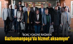 ‘Borç yüküne rağmen Gaziosmanpaşa’da hizmet aksamıyor’