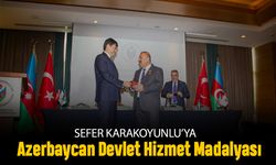 Karakoyunlu'ya Azerbaycan Devlet Hizmet Madalyası