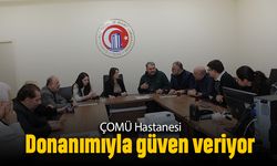 ÇOMÜ Hastanesi donanımıyla güven veriyor