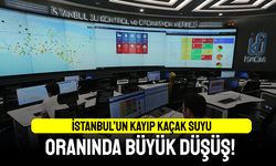 İstanbul’un kayıp kaçak su oranında büyük düşüş