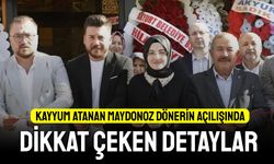 Kayyum atanan Maydonoz Döner'in açılışında AK Parti ile MHP'li isimler