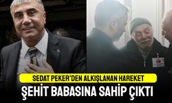 Sedat Peker'den şehit babası için alkışlanan hareket