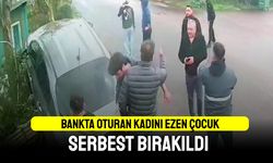 Tuzla'da bankta oturan kadını ezen çocuk serbest bırakıldı