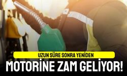 Uzun bir aradan sonra motorine yeni zam geliyor