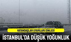 Vatandaşlar uyarıları dinledi; İstanbul'da düşük yoğunluk