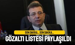 İmamoğlu ile birlikte kimler gözaltına alındı; Sıralı tam liste