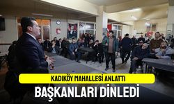 Silivri’de Kadıköy Mahallesi anlattı, başkan dinledi