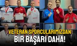 Veteran sporcularımızdan bir başarı daha